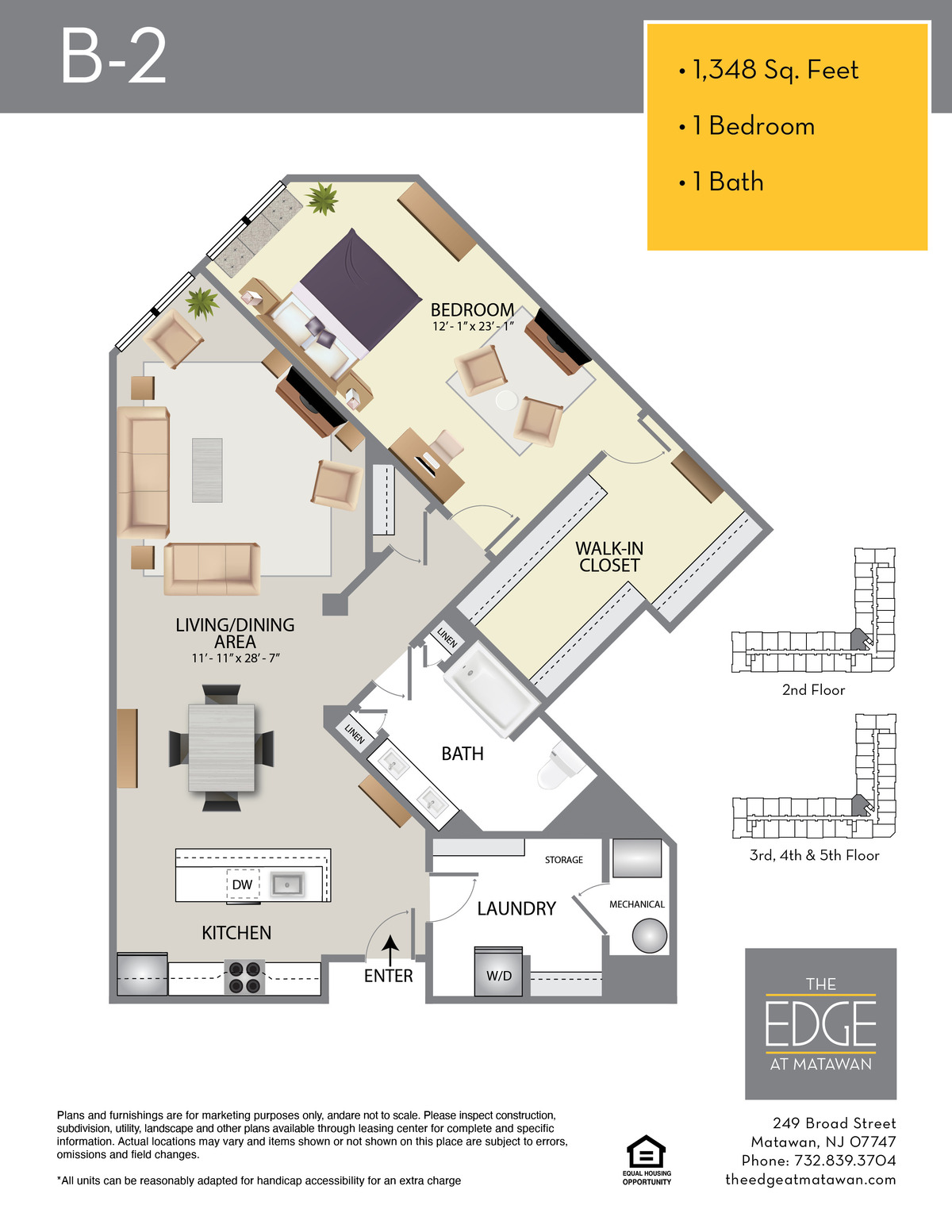 The Edge at Matawan Floor Plan B-2