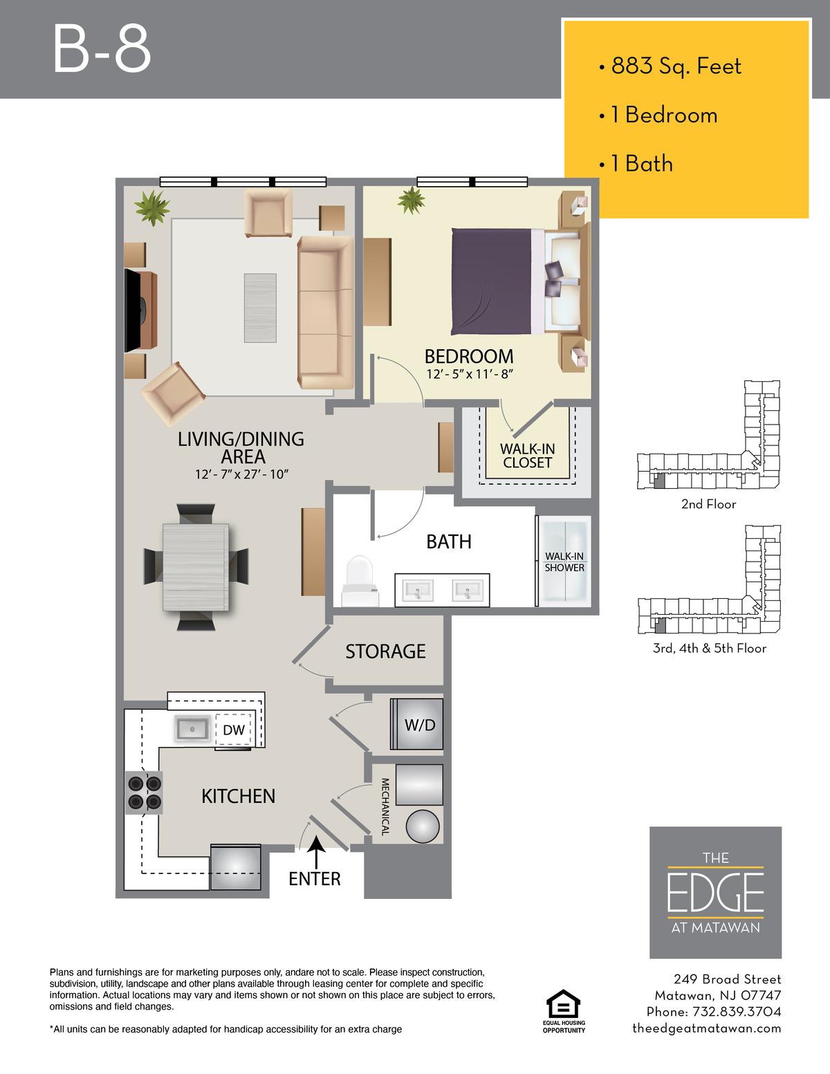 The Edge at Matawan Floor Plan B-8