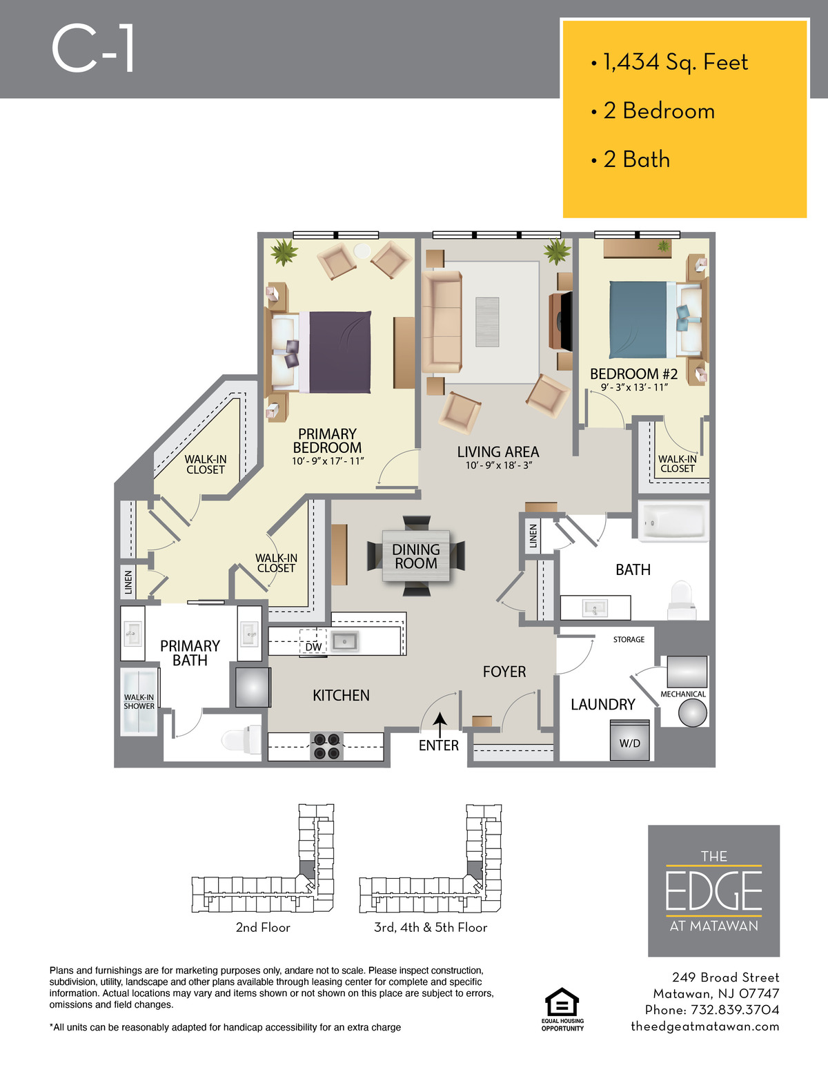 The Edge at Matawan Floor Plan C-1