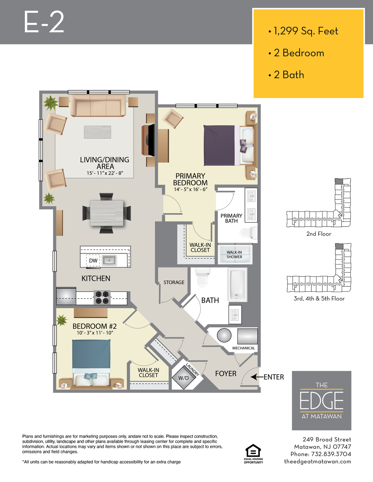 The Edge at Matawan Floor Plan E-2