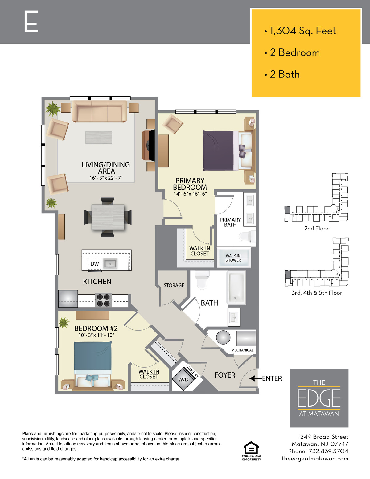 The Edge at Matawan Floor Plan E