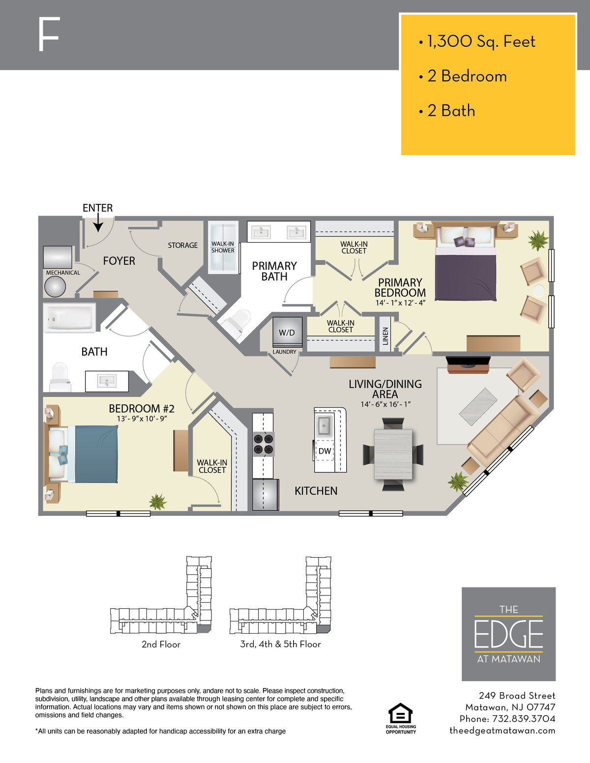 The Edge at Matawan Floor Plan F